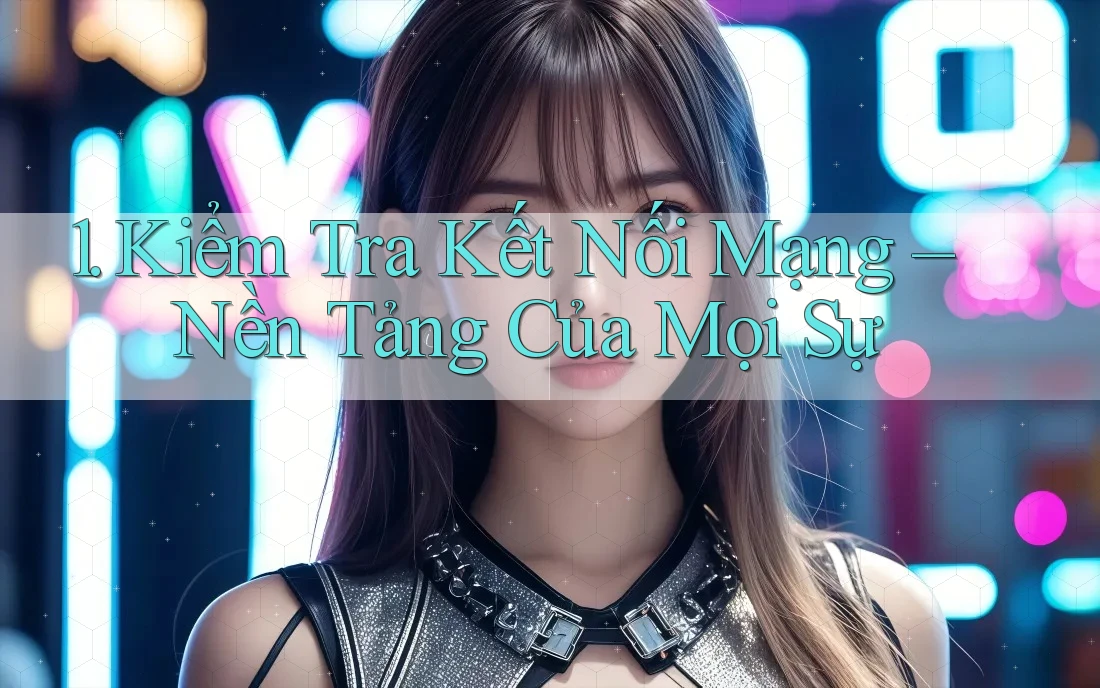 1. Kiểm Tra Kết Nối Mạng – Nền Tảng Của Mọi Sự