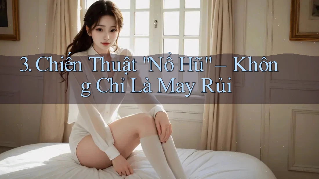 3. Chiến Thuật “Nổ Hũ” – Không Chỉ Là May Rủi 3. Chiến Thuật “Nổ Hũ” – Không Chỉ Là May Rủi