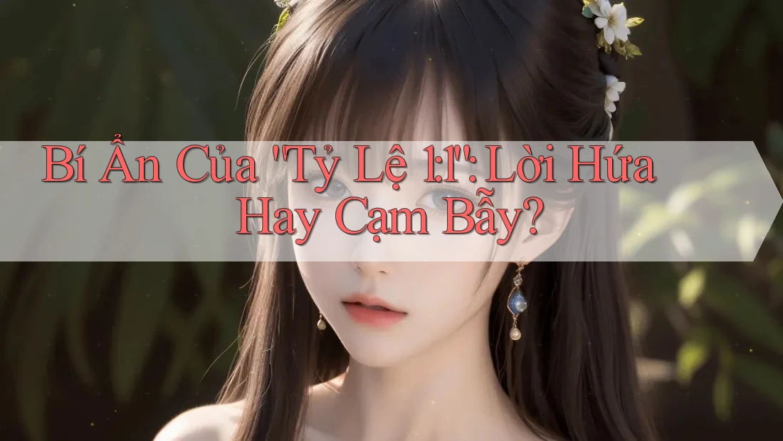 Bí Ẩn Của “Tỷ Lệ 1: 1”: Lời Hứa Hay Cạm Bẫy? Bí Ẩn Của “Tỷ Lệ 1: 1”: Lời Hứa Hay Cạm Bẫy?