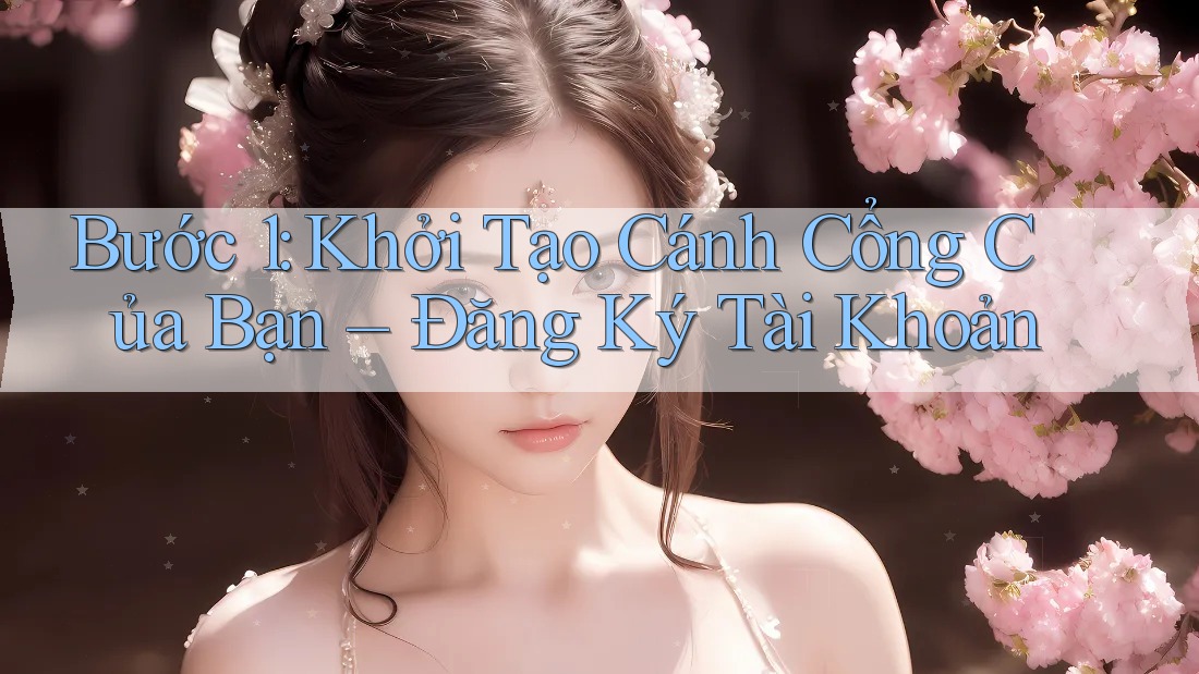 Bước 1: Khởi Tạo Cánh Cổng Của Bạn – Đăng Ký Tài Khoản
