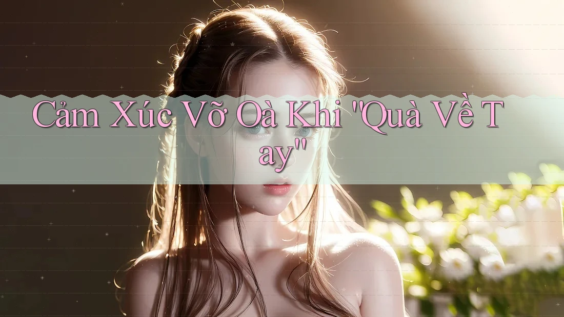 Cảm Xúc Vỡ Oà Khi “Quà Về Tay” Cảm Xúc Vỡ Oà Khi “Quà Về Tay”