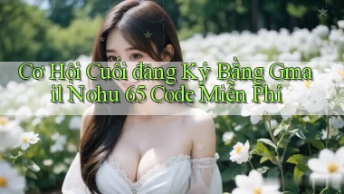 cơ hội cuối đăng ký bằng gmail nohu 65 code miễn phí