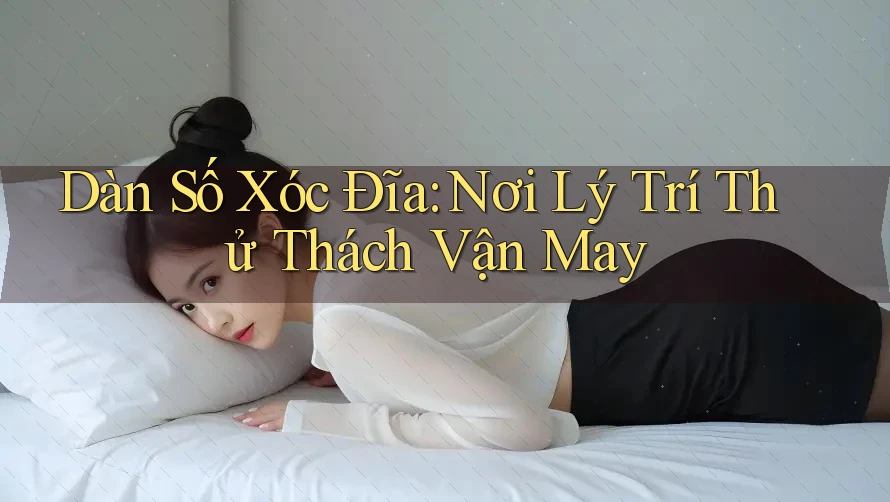 Dàn Số Xóc Đĩa: Nơi Lý Trí Thử Thách Vận May Dàn Số Xóc Đĩa: Nơi Lý Trí Thử Thách Vận May