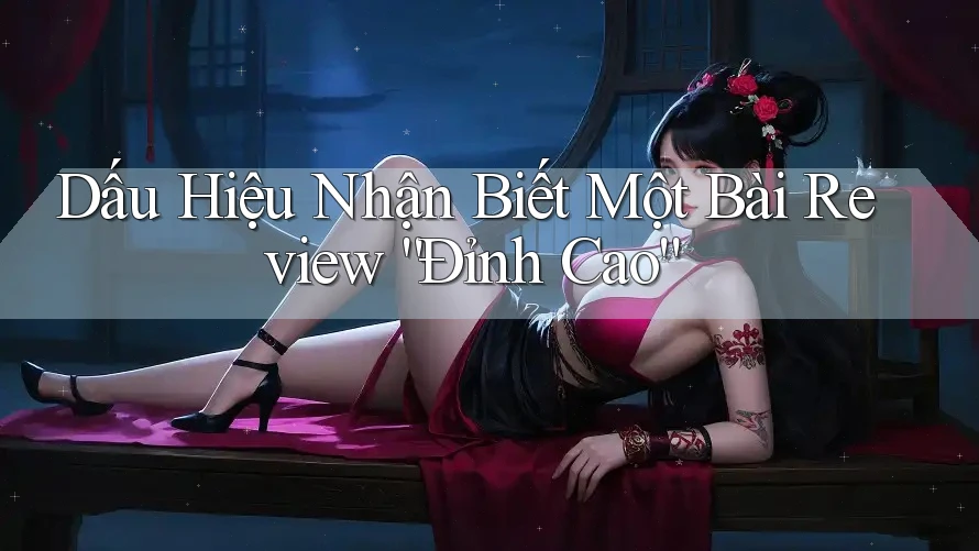 Dấu Hiệu Nhận Biết Một Bài Review “Đỉnh Cao” Dấu Hiệu Nhận Biết Một Bài Review “Đỉnh Cao”