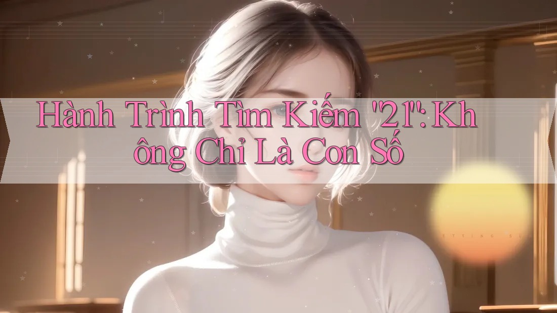 Hành Trình Tìm Kiếm “21”: Không Chỉ Là Con Số Hành Trình Tìm Kiếm “21”: Không Chỉ Là Con Số