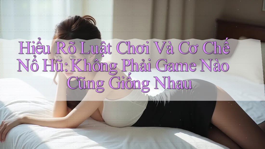Hiểu Rõ Luật Chơi Và Cơ Chế Nổ Hũ: Không Phải Game Nào Cũng Giống Nhau Hiểu Rõ Luật Chơi Và Cơ Chế Nổ Hũ: Không Phải Game Nào Cũng Giống Nhau