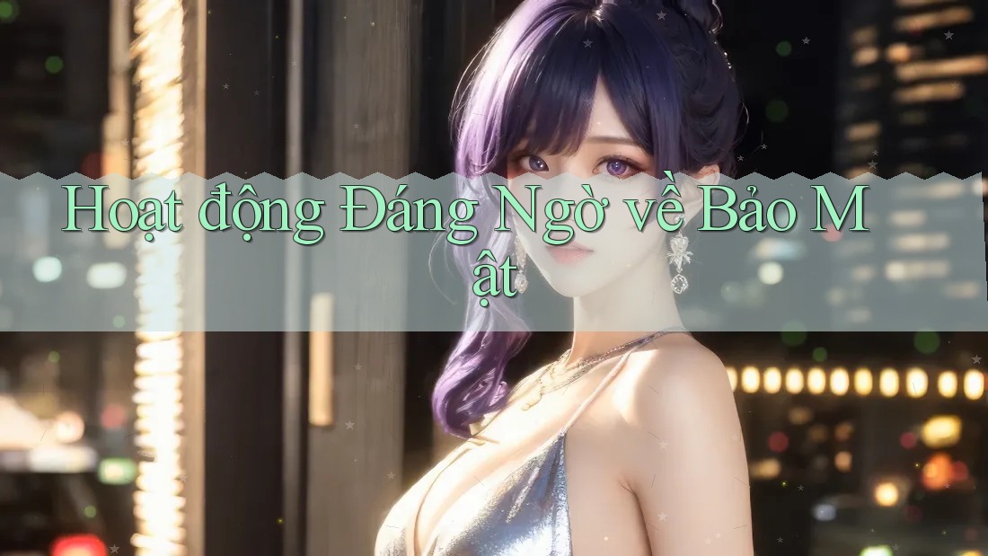 Hoạt động Đáng Ngờ về Bảo Mật Hoạt động Đáng Ngờ về Bảo Mật