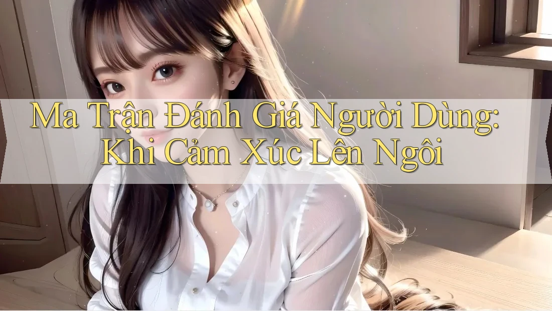 Ma Trận Đánh Giá Người Dùng: Khi Cảm Xúc Lên Ngôi Ma Trận Đánh Giá Người Dùng: Khi Cảm Xúc Lên Ngôi