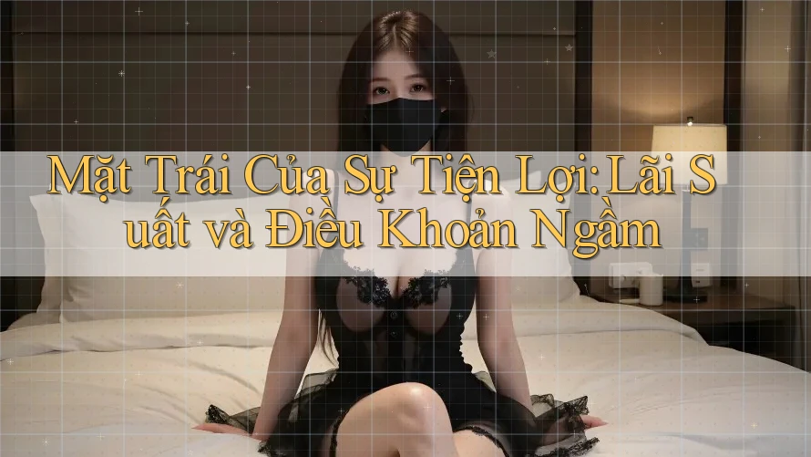 Mặt Trái Của Sự Tiện Lợi: Lãi Suất và Điều Khoản Ngầm Mặt Trái Của Sự Tiện Lợi: Lãi Suất và Điều Khoản Ngầm