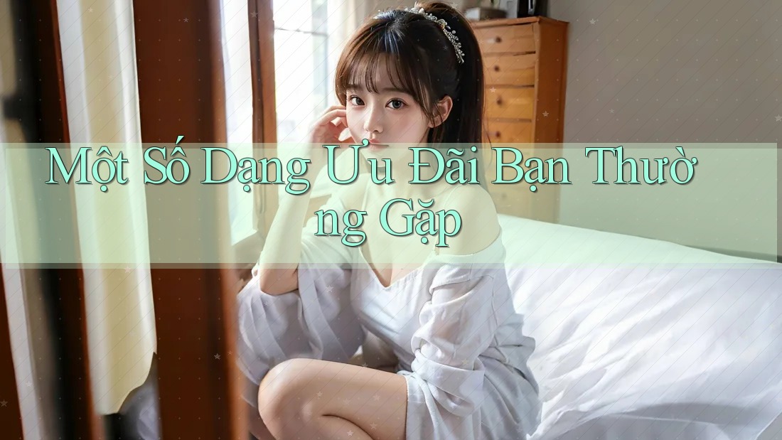 Một Số Dạng Ưu Đãi Bạn Thường Gặp Một Số Dạng Ưu Đãi Bạn Thường Gặp