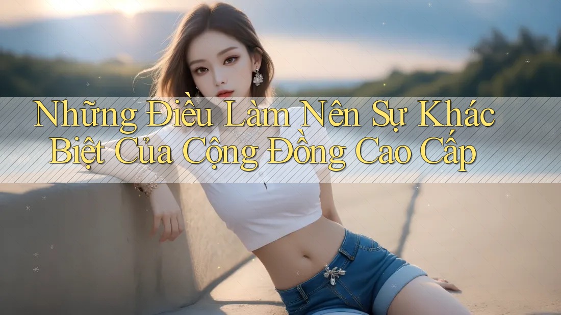 Những Điều Làm Nên Sự Khác Biệt Của Cộng Đồng Cao Cấp Những Điều Làm Nên Sự Khác Biệt Của Cộng Đồng Cao Cấp