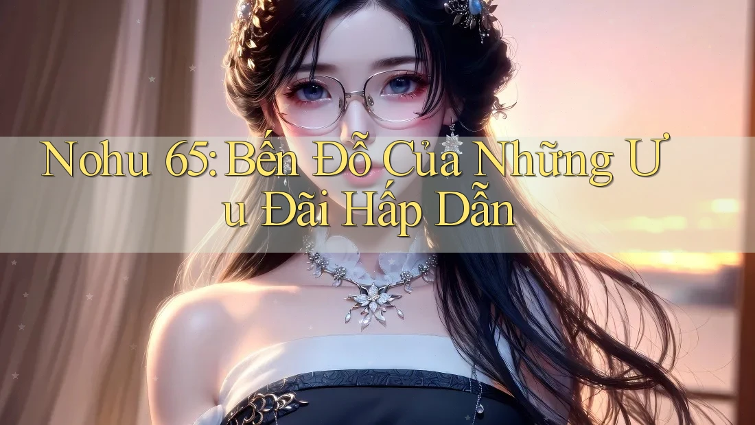 Nohu 65: Bến Đỗ Của Những Ưu Đãi Hấp Dẫn Nohu 65: Bến Đỗ Của Những Ưu Đãi Hấp Dẫn