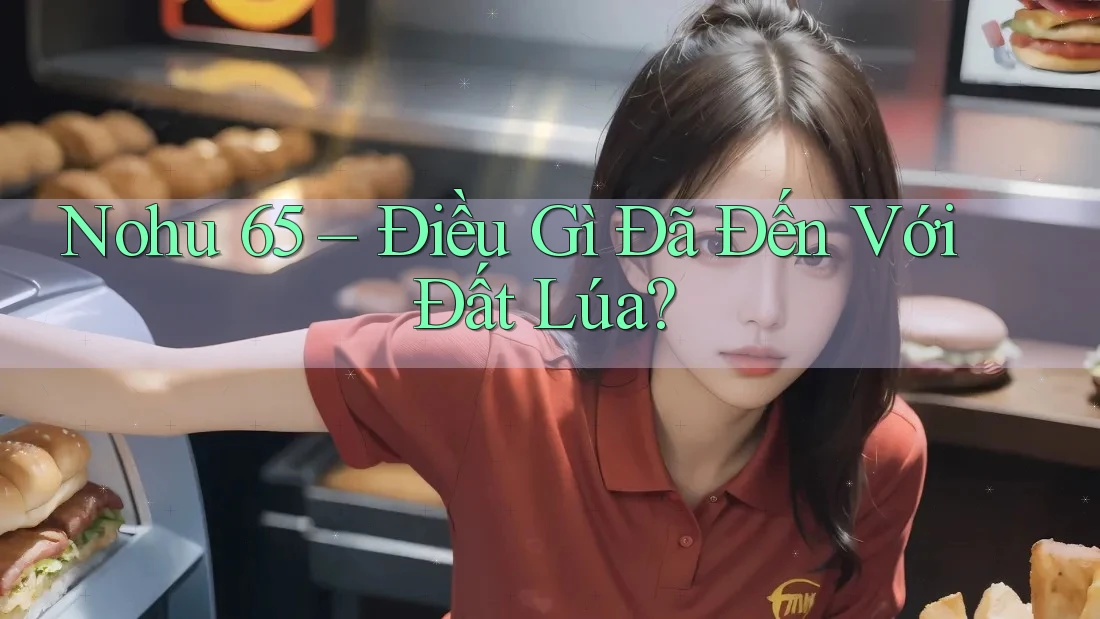 Nohu 65 – Điều Gì Đã Đến Với Đất Lúa? Nohu 65 – Điều Gì Đã Đến Với Đất Lúa?