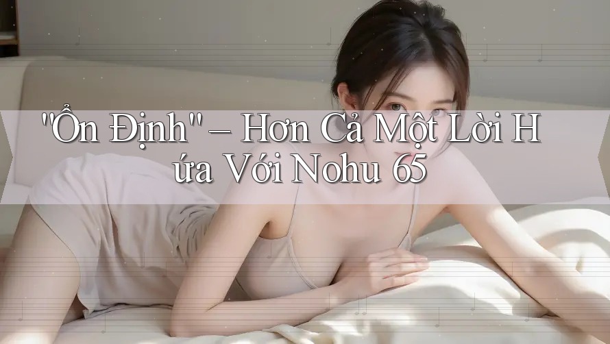 “Ổn Định” – Hơn Cả Một Lời Hứa Với Nohu 65 “Ổn Định” – Hơn Cả Một Lời Hứa Với Nohu 65