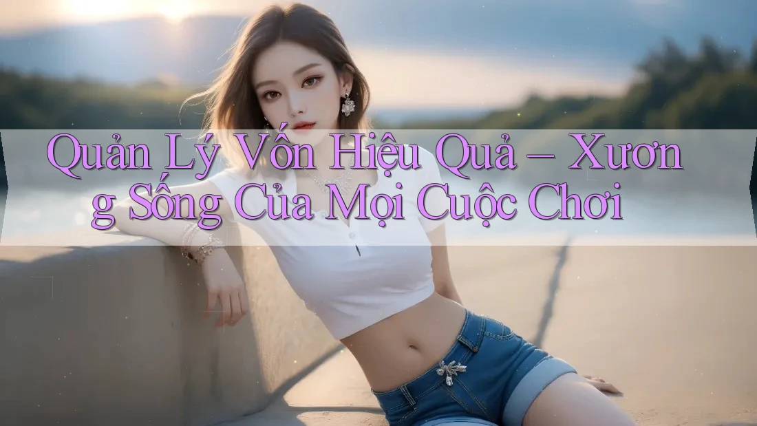 Quản Lý Vốn Hiệu Quả – Xương Sống Của Mọi Cuộc Chơi Quản Lý Vốn Hiệu Quả – Xương Sống Của Mọi Cuộc Chơi
