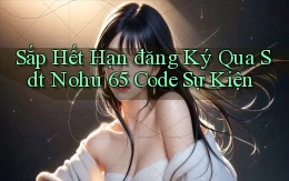 sắp hết hạn đăng ký qua sdt nohu 65 code sự kiện