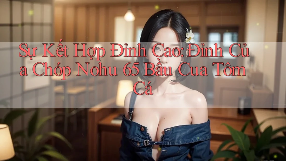 Sự Kết Hợp Đỉnh Cao: Đỉnh Của Chóp Nohu 65 Bầu Cua Tôm Cá Sự Kết Hợp Đỉnh Cao: Đỉnh Của Chóp Nohu 65 Bầu Cua Tôm Cá