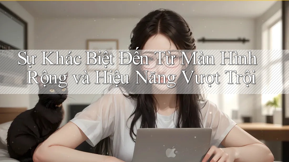 Sự Khác Biệt Đến Từ Màn Hình Rộng và Hiệu Năng Vượt Trội Sự Khác Biệt Đến Từ Màn Hình Rộng và Hiệu Năng Vượt Trội