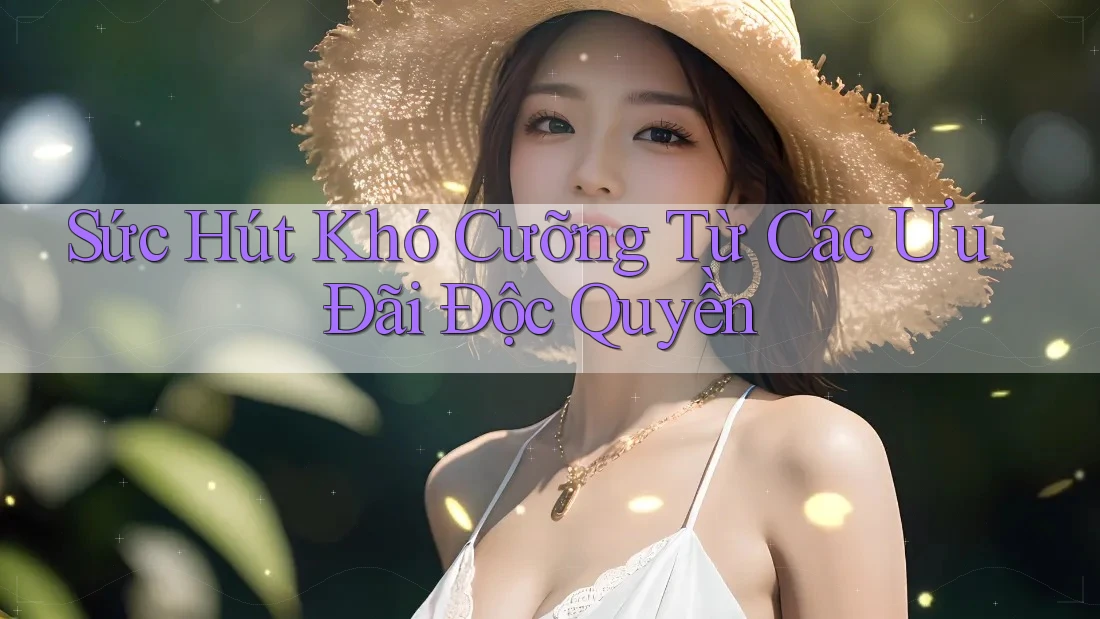 Sức Hút Khó Cưỡng Từ Các Ưu Đãi Độc Quyền Sức Hút Khó Cưỡng Từ Các Ưu Đãi Độc Quyền