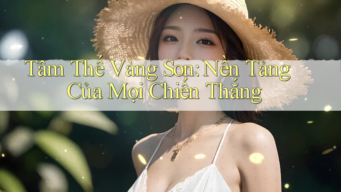 Tâm Thế Vàng Son: Nền Tảng Của Mọi Chiến Thắng Tâm Thế Vàng Son: Nền Tảng Của Mọi Chiến Thắng