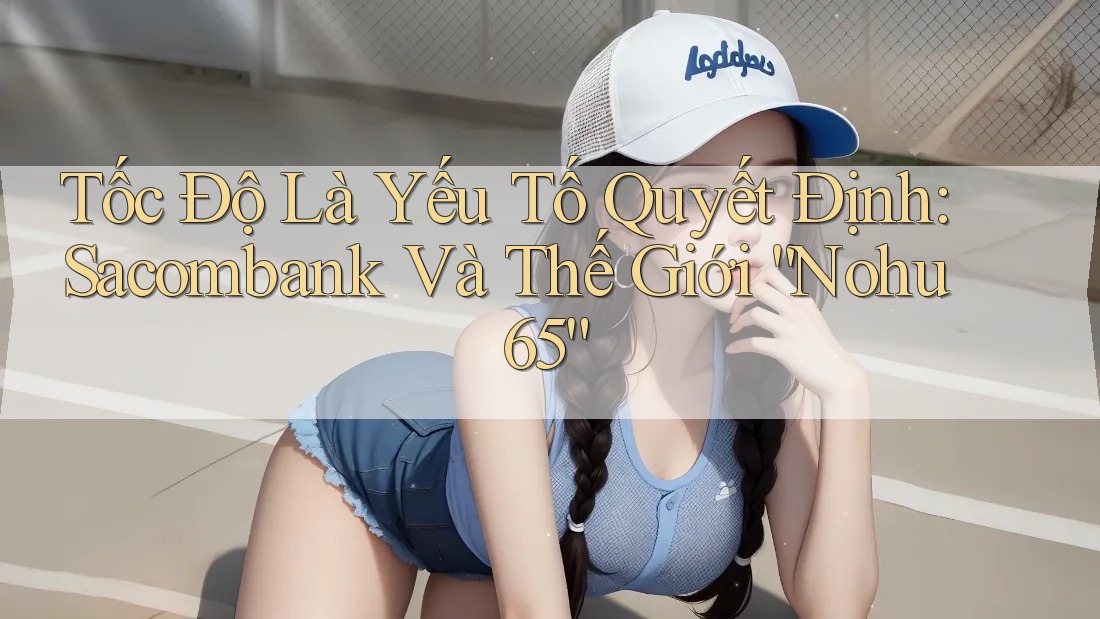Tốc Độ Là Yếu Tố Quyết Định: Sacombank Và Thế Giới “Nohu 65” Tốc Độ Là Yếu Tố Quyết Định: Sacombank Và Thế Giới “Nohu 65”