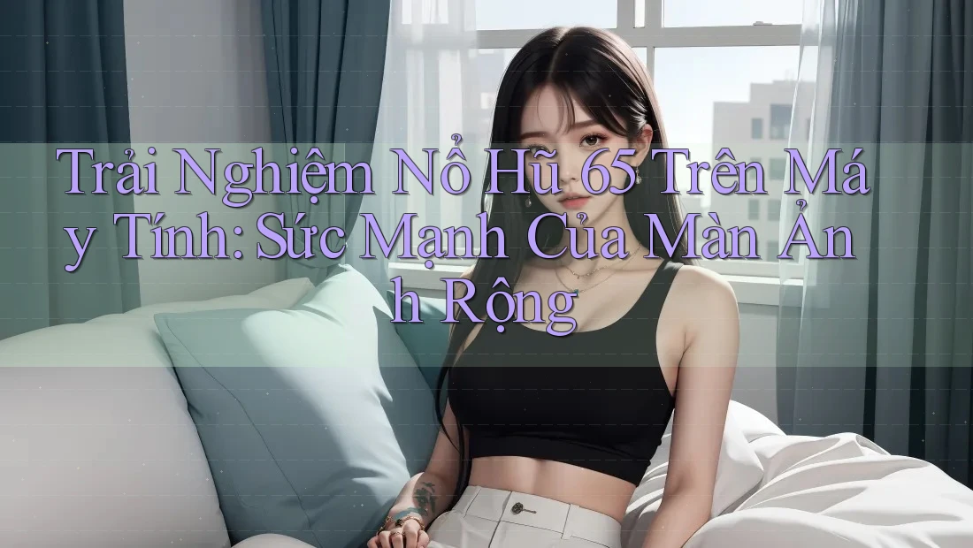 Trải Nghiệm Nổ Hũ 65 Trên Máy Tính: Sức Mạnh Của Màn Ảnh Rộng Trải Nghiệm Nổ Hũ 65 Trên Máy Tính: Sức Mạnh Của Màn Ảnh Rộng