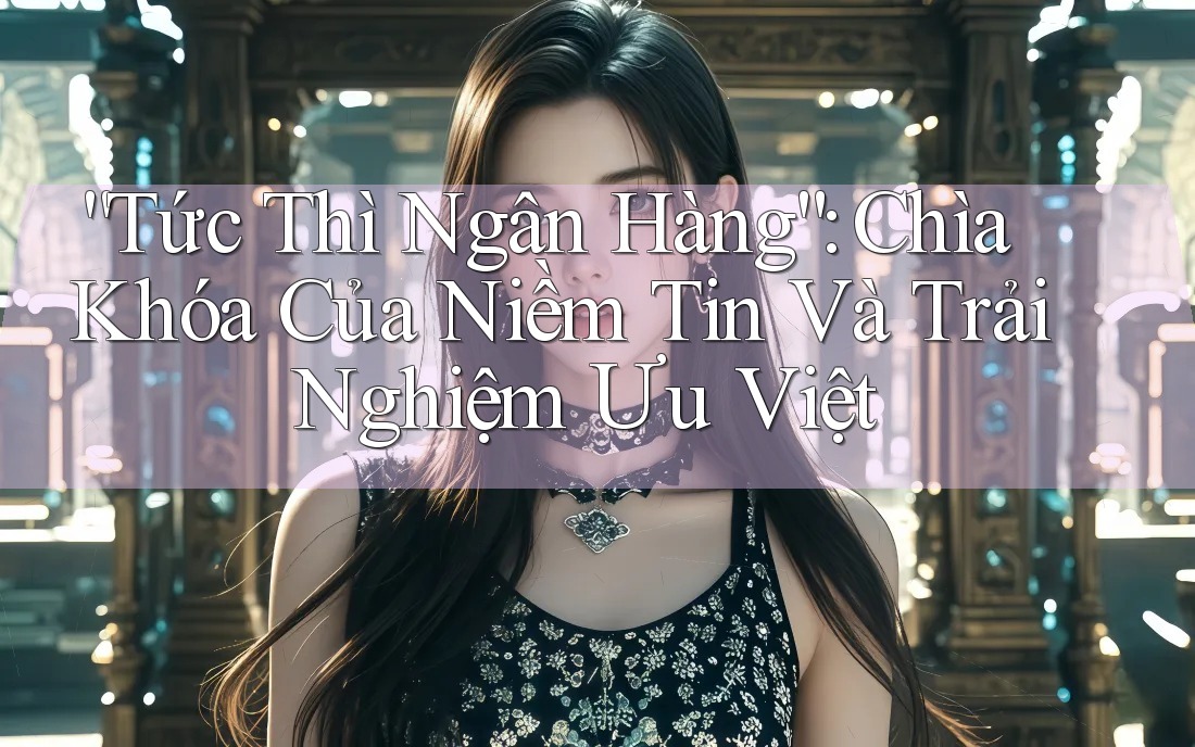 “Tức Thì Ngân Hàng”: Chìa Khóa Của Niềm Tin Và Trải Nghiệm Ưu Việt “Tức Thì Ngân Hàng”: Chìa Khóa Của Niềm Tin Và Trải Nghiệm Ưu Việt