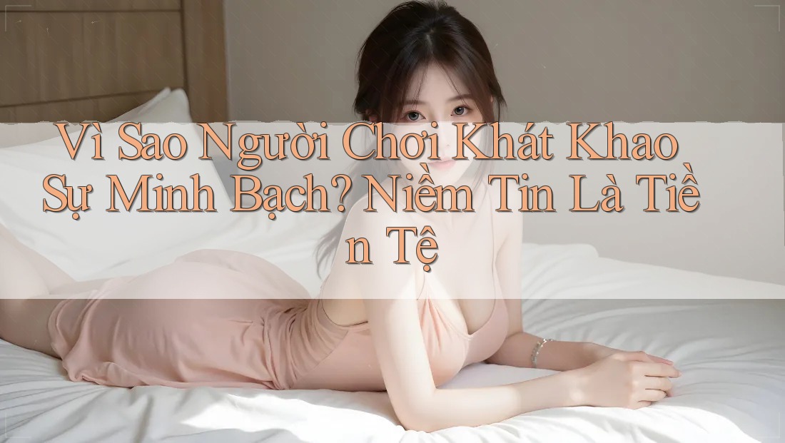 Vì Sao Người Chơi Khát Khao Sự Minh Bạch? Niềm Tin Là Tiền Tệ Vì Sao Người Chơi Khát Khao Sự Minh Bạch? Niềm Tin Là Tiền Tệ